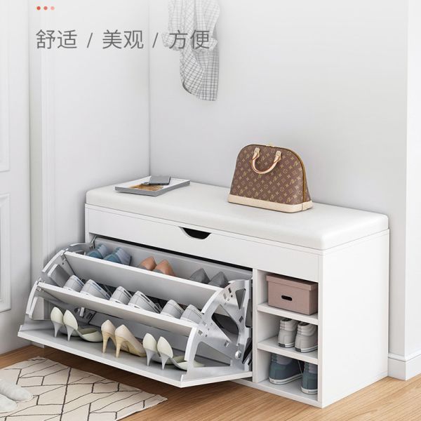Customized Wooden Shoe Organizer for Retail Shop Standing Storage and Display