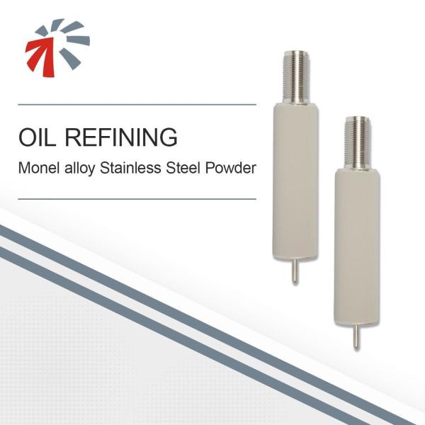 Monel Alloy Stainless Steel Powder Filter Element with Smooth and Simple Pore Channel