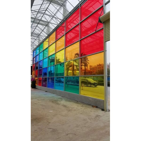 Easy To Cut Plastic Polycarbonate Sheet Flexible Green Blue Bronze Clear Grey Weather Resistant Durable Material Perfect For Outdoor And Indoor