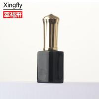 Bouteille carrée de vernis à ongles à gels de 13 ml Bouteille de vernis à ongles à gels UV grande bouteille transparente