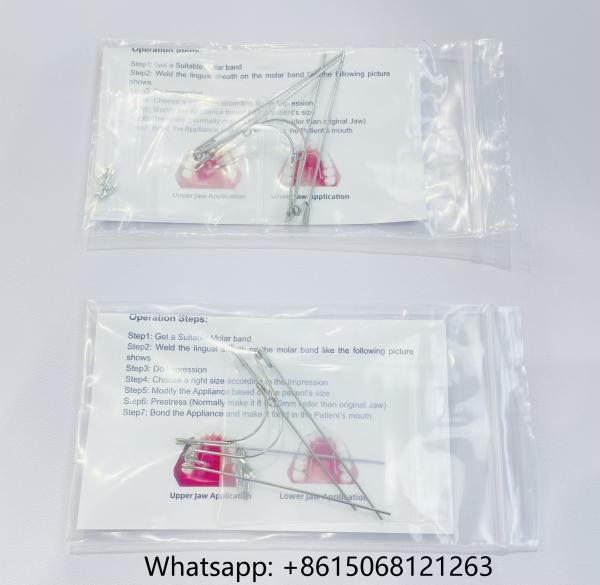 Manual Dental Orthodontic Quad Helix Expander/Orthodontic Laboratory Production with CE Certification