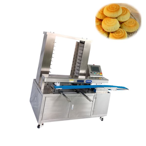 Chocolate Chip Biscuit Encrusting Production Line Automatic Equipment Bakery