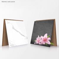 Painel de parede decorativo de PET Marmore Textura de parede de bambu Carvão de madeira Veneer de PVC