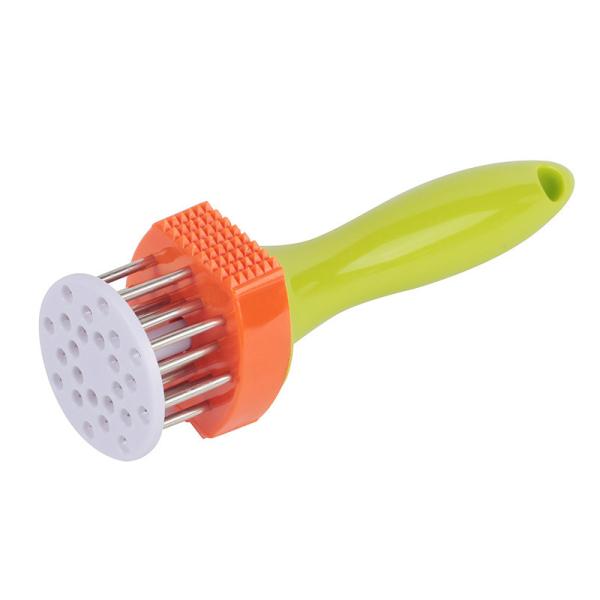 24 Needles Manual household Stainless Steel Loose Meat Needle With Plastic Handle For Food Serving