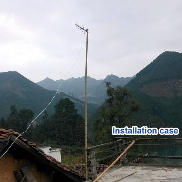 Da antena exterior do impulsionador do sinal do Yagi do ganho 13dBi material liga de zinco