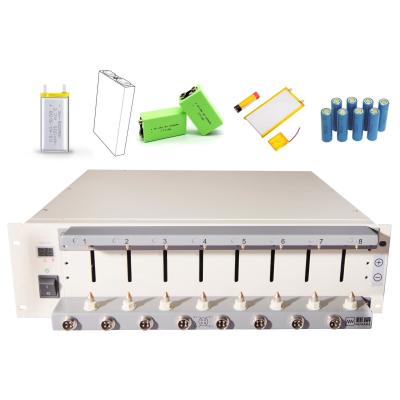Lítio Ion Battery Analyzer de 8 CH