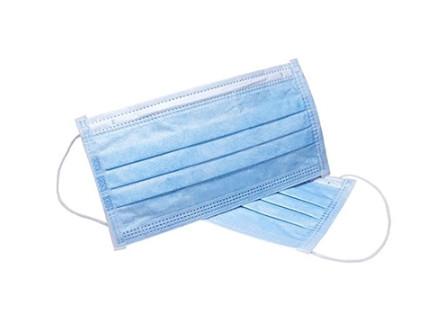 Disposable Hygiene Face Mask , Breathable 3 Ply Non Woven Face Mask