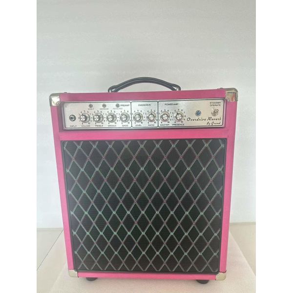 Custom Grand Handwired Overdrive Reverb 20 Watt 1x12 Combo Purple Suede 2 X EL84 3 X 12ax7 JJ Tubes