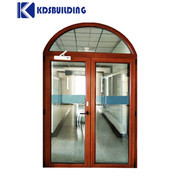 Precio barato Balcón de alta velocidad Fabricación exterior Puerta de PVC sólida para casas