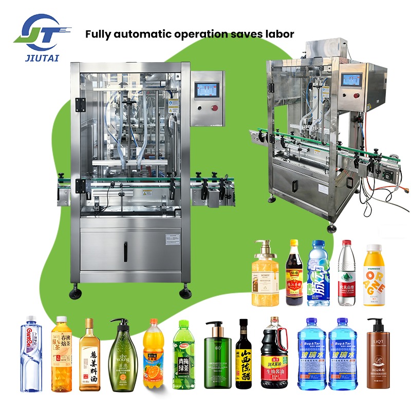 Automatic Gravity Filling Machine for Non-Foaming Liquid Such As Water, Juice and Daily Chemicals