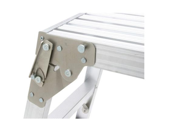Foldable Aluminum Work Platform Bench For Bus Car Washing 3.6KG Weight