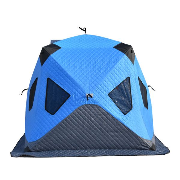 Thermal Insulated Waterproof Pop-Up Design Ice Fishing Tent and Sauna Tent for Outdoor Use