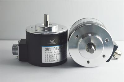 Diâmetro contínuo incremental convencional 8mm do eixo do codificador de eixo S65 com cabo radial
