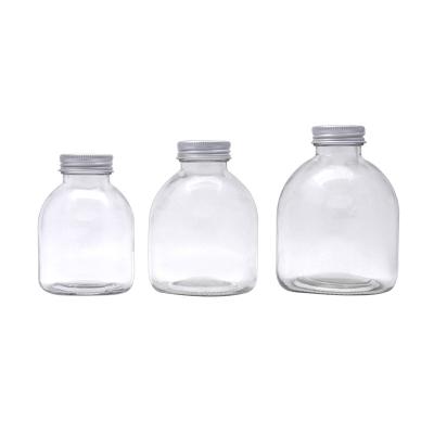 garrafas de vidro da bebida da capacidade de 300ml 500ml