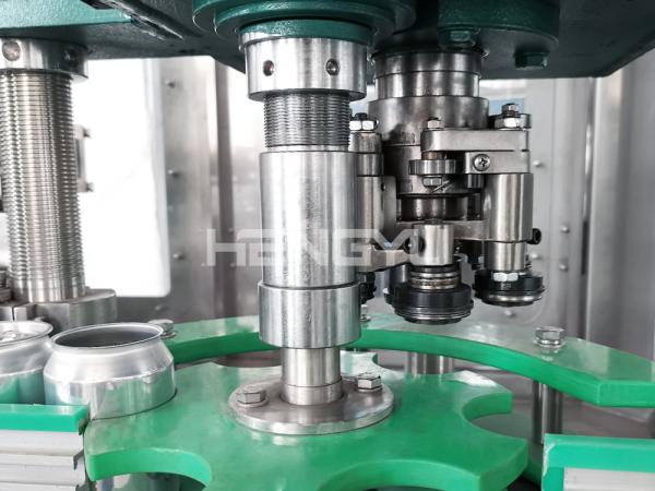 Automatic Rotary Carbonated Drink Can Liquid Filling Machine / Filmatic Filling Machine
