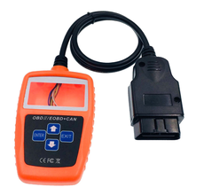 Nickel Golden Plated Pins OBD2 Auto Diagnostic Scanner With 12V Scanner Connector