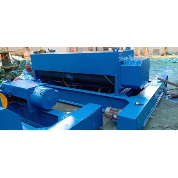 CD MD Double Girder Electric Wire Rope Hoist With Electric Traveling Trolley