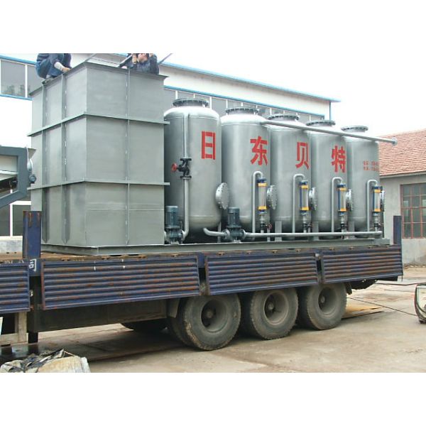 10*8M Car Wash Water Recycling Machine with Integrated Air Flotation and Filtration
