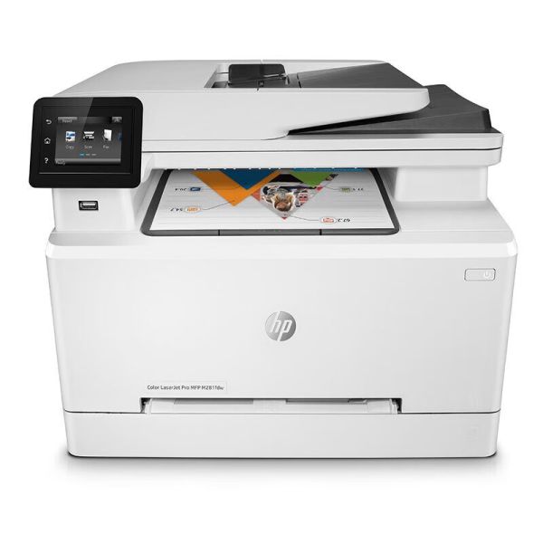 H P M281fdw A4 Color Laser Multifunctional Machine Small USB Printing Automatic Double Sided Commercial Office