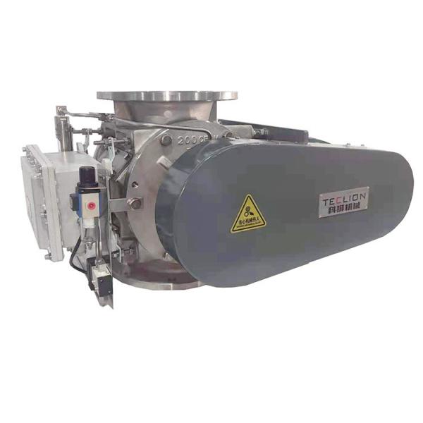 Automatic Air Lock Valve Feeder Wafer Control Triclamp Explosion Proof