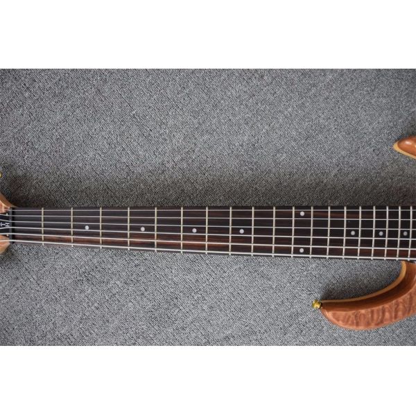 5 string bass guitar Smith bass bass Bolt on neck Custom for buyer with maple neck and black inlay