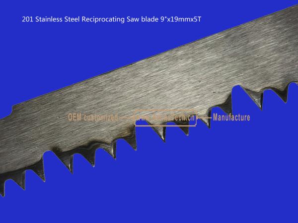 201 Stainless Steel Reciprocating Saw blade 9x19mmx5T Cutting Wood,Bamboo,Plastic,Frozen Meat,Bones