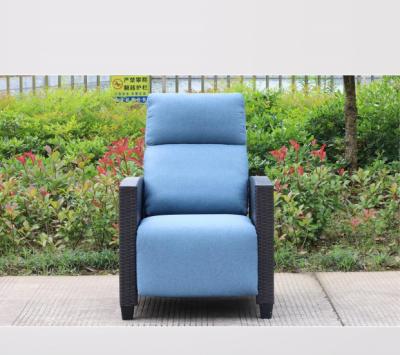 CE BSCI Home Rattan Furniture Modern Office Sofa Mid Century Recliner