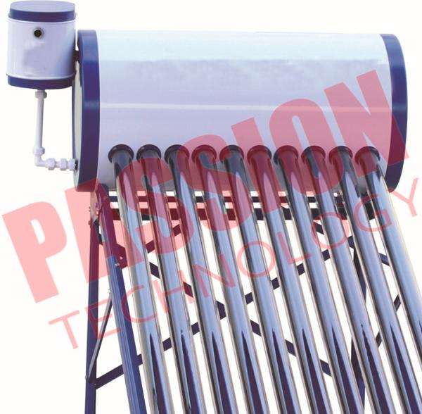 tubos de vidro do aquecedor de água solar do tubo de vácuo 100L para a cor do branco da família