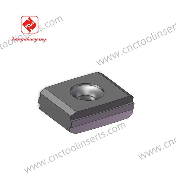 Insertos de fresado CNC con PVD sin recubrimiento HYYCE434-01 HY081, Exclusivamente para mecanizado de aluminio