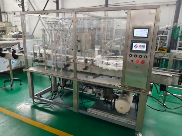 Automatic Pesticide Filler, Bottle Filling Machine for Pesticides Suitable for 500-1500ml PET Bottles, Accuracy ±0.5%, Compliant with GMP and FDA Standards