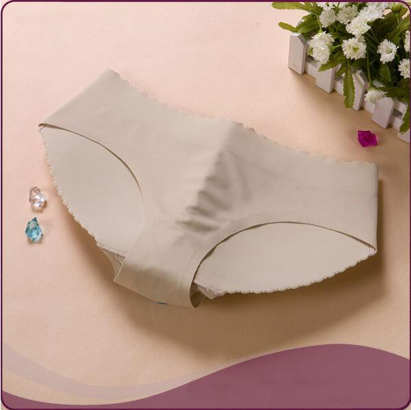 FP001 Low waist sexy silicone padded knickers butt lifting panties