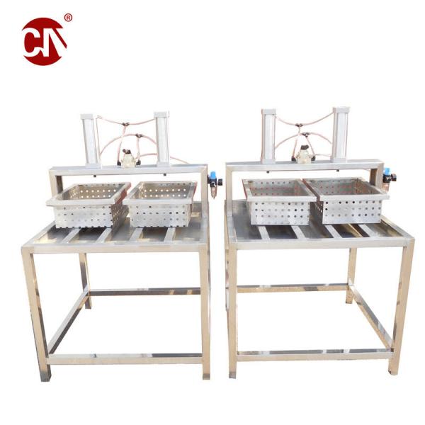 Serviço pós-venda Máquina automática comercial de fabricação de queijo para processamento de laticínios de 500L