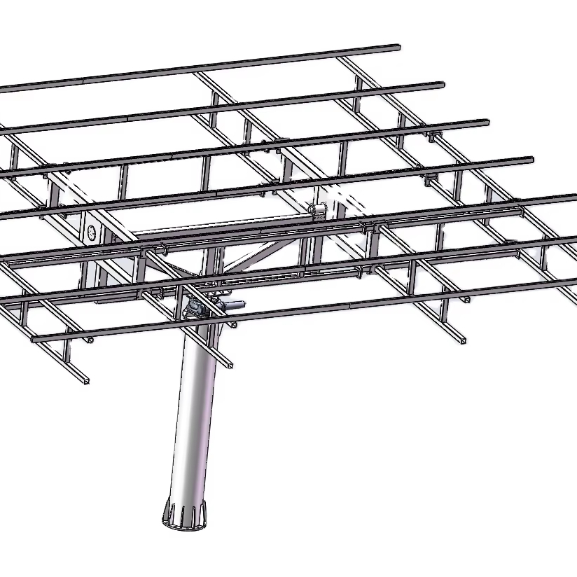 Jimi-Tech GPSST-D2 12V/24V Solar Tracker Key Components Slew Drive Linear Actuator Controller with 27m/s Wind Load