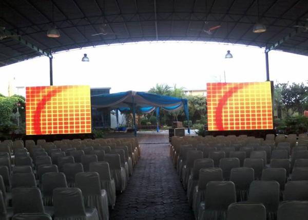 Waterproof Stage Concert LED Screens , P4.8mm Outdoor Rental Led Video Display