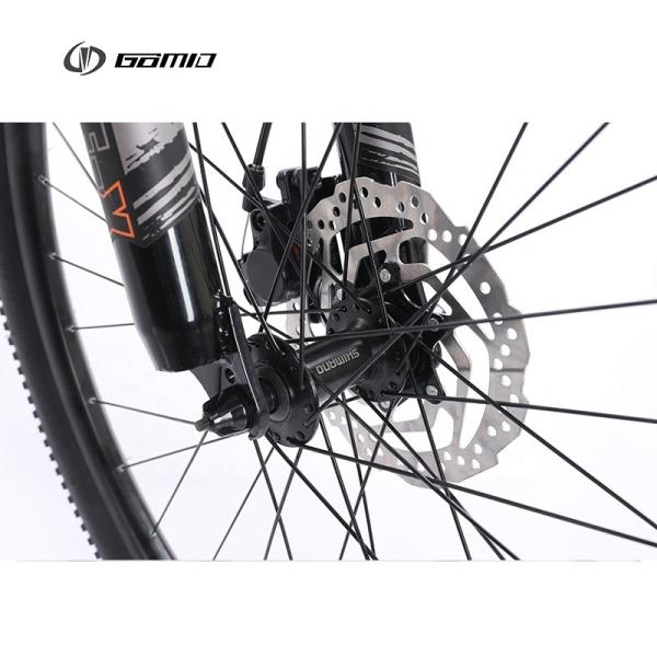 GOMID Soft Tail Mountainbike Four Link Bisiklet Full Suspension Bike with SHIMANO ST-EF500 SL FD-TY300 RD-TZ500 Gear Kit