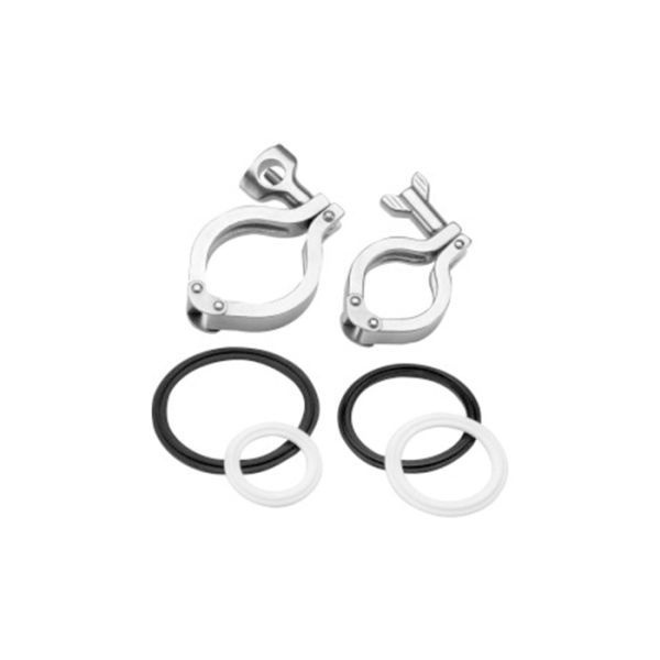 Custom Stainless Steel Hygienic Fittings , Heavy Duty Stainless Tri Clamp Fittings