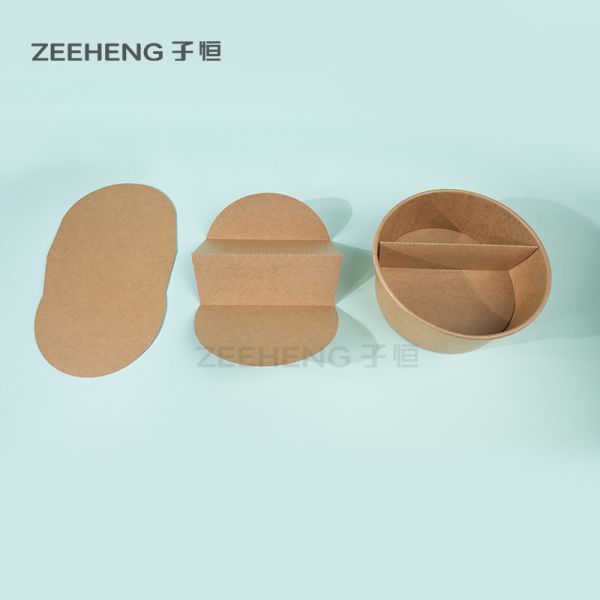 Плошка для супа 26oz 780ml бумаги Eco дружелюбная Kraft с плитой вставки