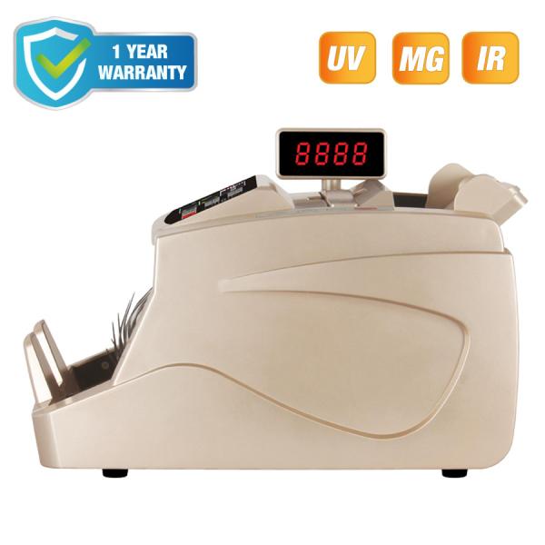 Golden Bill Counter Counting Machine JPY 0.15mm Mixed Denomination Currency Counter MG