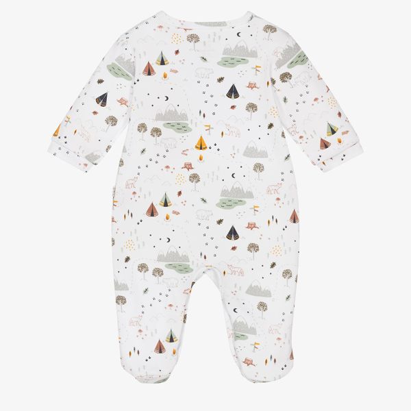 Custom Solid Bamboo Cotton Zipper Baby Romper Footie Pajamas Newborn Baby clothes