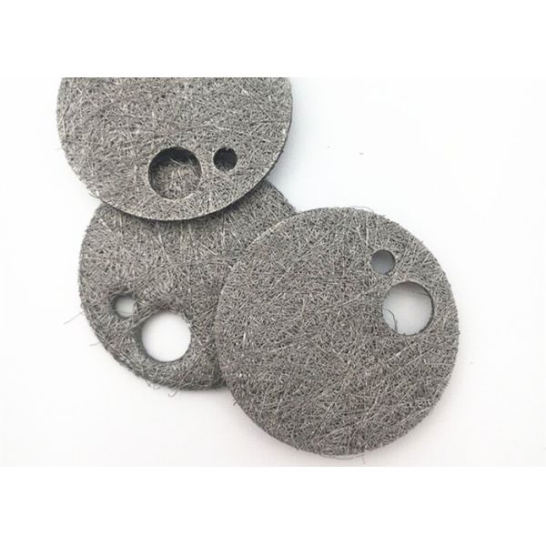High Porosity Stainless Steel Sintered Metal Fiber 70 Micron Round Shape