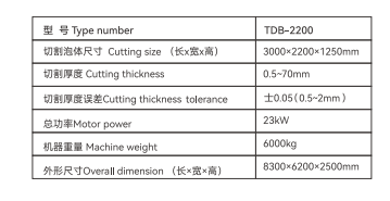PU Foam Cutting Machine with Servo Motor Control Automatic Blade Entry Feeding and Lighting Device for Precise Foam Slicing