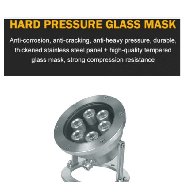 L'acier inoxydable IP68 100W imperméabilisent les lumières sous-marines de LED