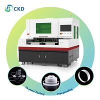 1-100kHz Frequência de pulso de corte de vidro a laser para cortar espessura 0,03-25mm