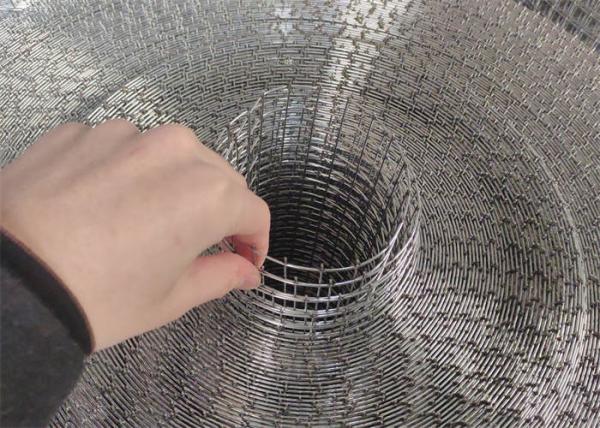 Electroplated Stainless Steel Welded Mesh Roll For Fence Isolation
