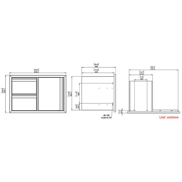 68.3 Lbs Outdoor Kitchen Door Drawer Combo Cooking Bbq Grill Island Built In Two Drawers