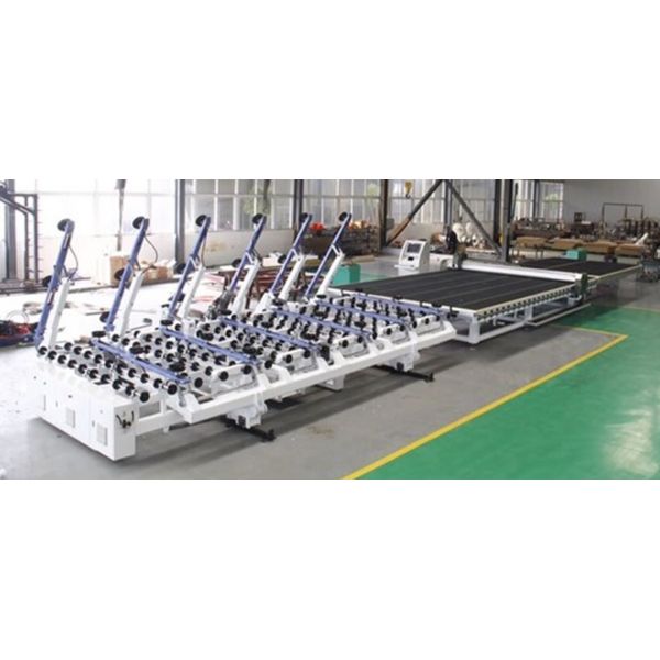 Máquina del corte del vidrio del CNC del alto rendimiento con la aprobación de cristal del CE de la cargadora