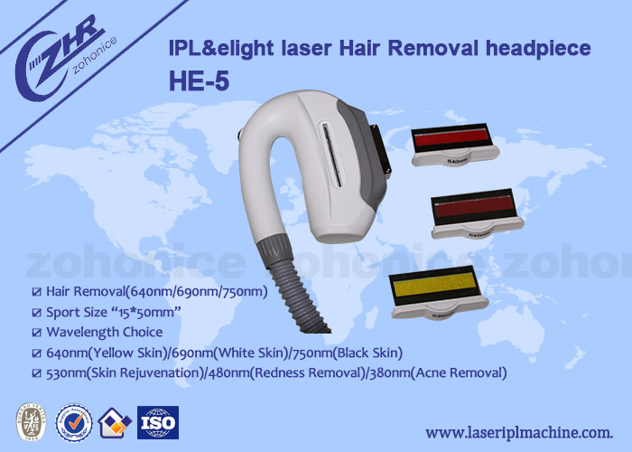 IPL & e - размер места 15*50mm светлой части ручки лазера удаления волос большой