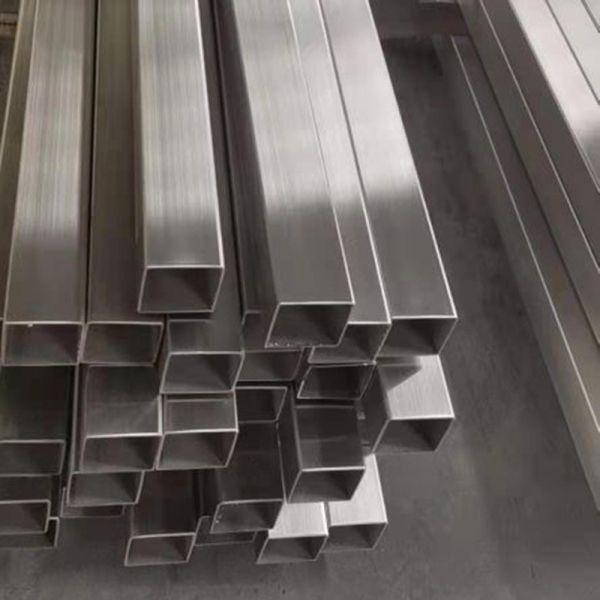 240 Grit Polished 304 Stainless Steel Square Pipe 1.5mm Thickness SS Square Tube