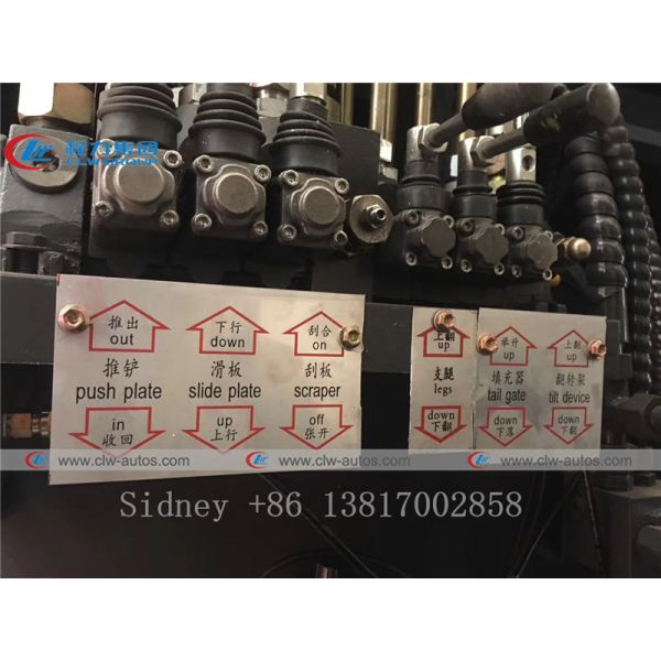 Dongfeng Tianjin DFAC 10 To 14CBM Garbage Compactor Truck