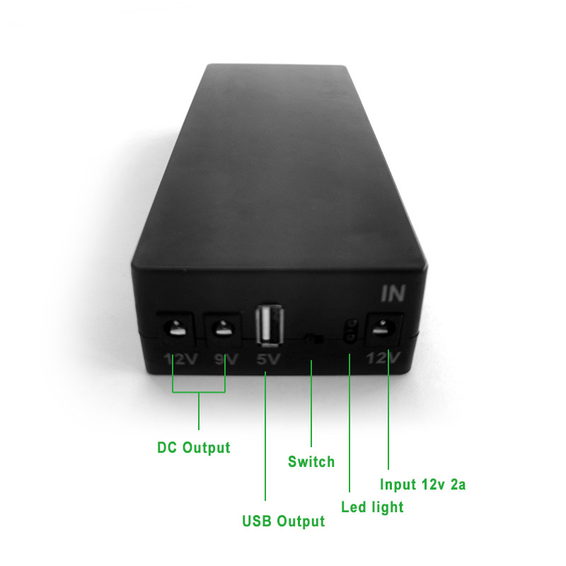 Мини-упс для Wi-Fi маршрутизатор 20000mah умный мини-упс для дома с батареей